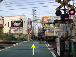 十条駅からの道順